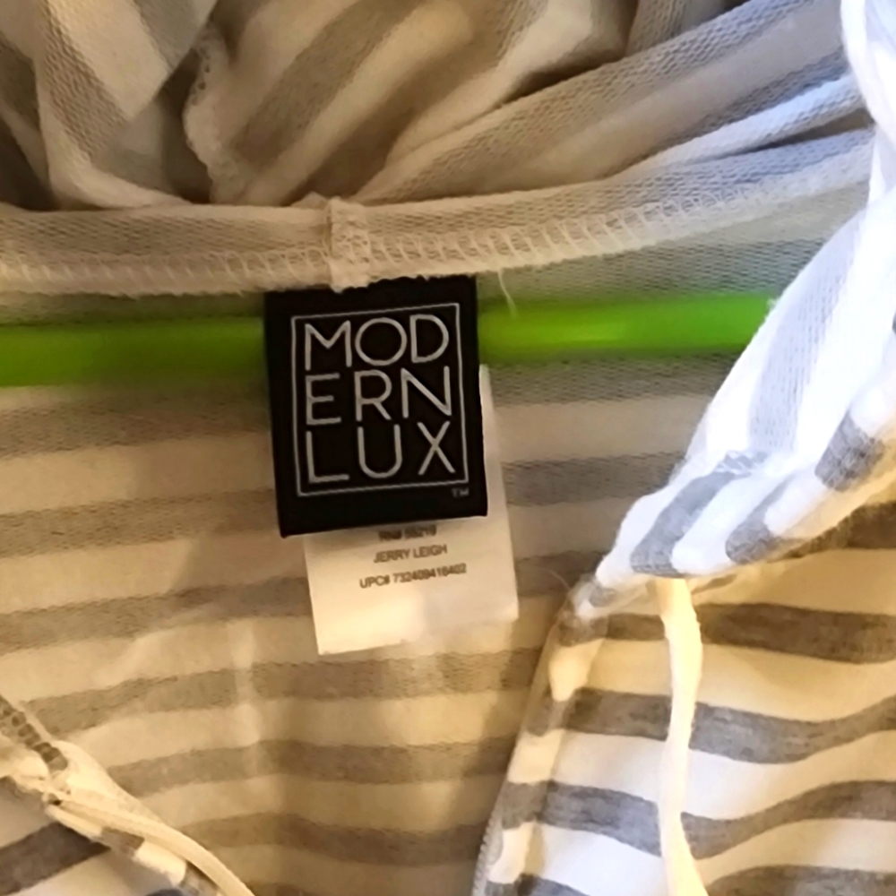 Modern lux xl hooded and zipper lightweight sweatshirt - Picture 3 of 5
